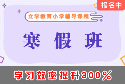 郴州小学寒假班辅导补习班课程